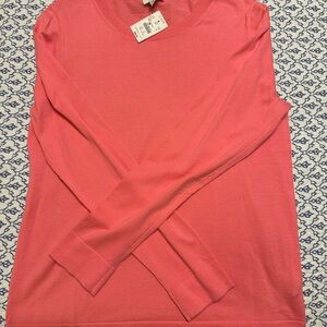 J Crew Teddie Sweater Pink